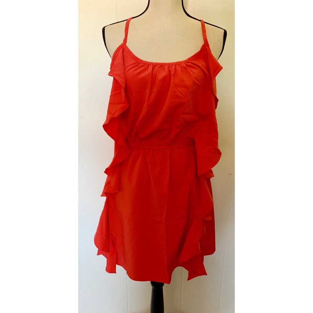 Salmon tank dress